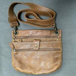 Roots Venetian Tribe Leather Crossbody Bag